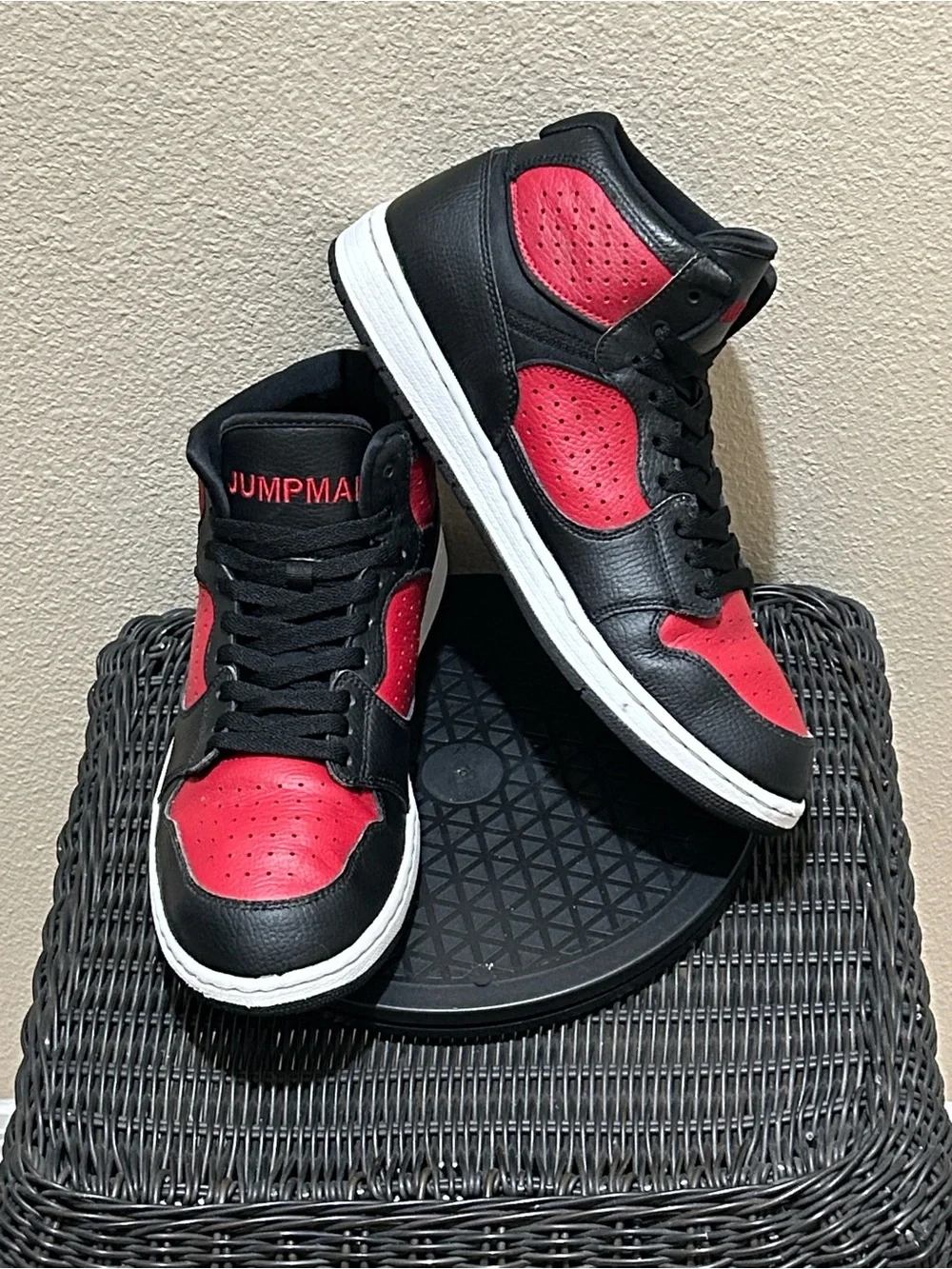 Jordan Access Black Gym Red White AR3762-006